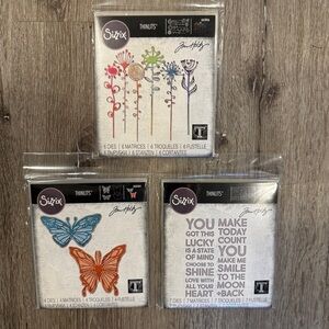 Sizzix Thinlits Die Set of 3